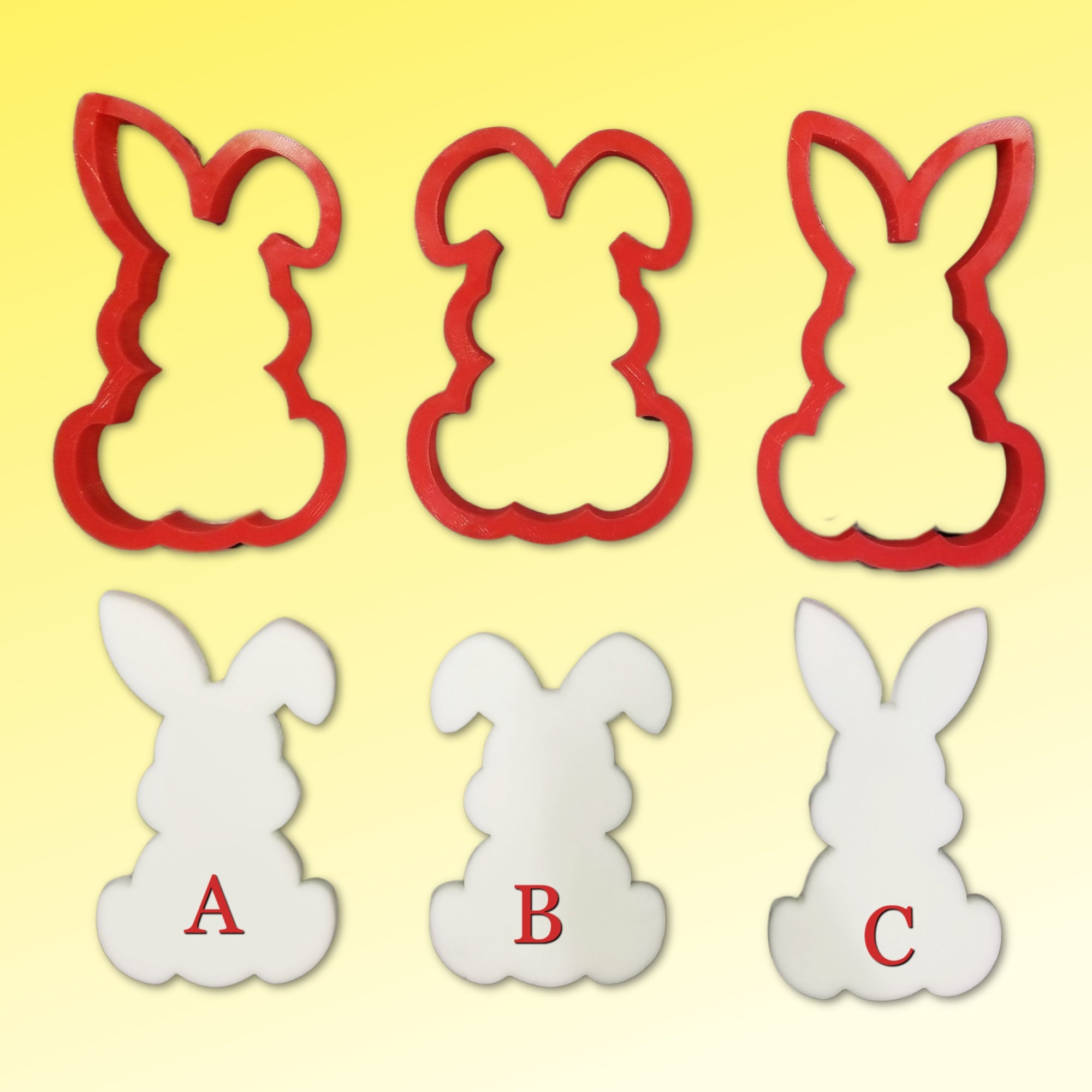 Easter Bunny Cookie Cutter Set, Easter Cookie Cutters – Cookie Cutter Studio